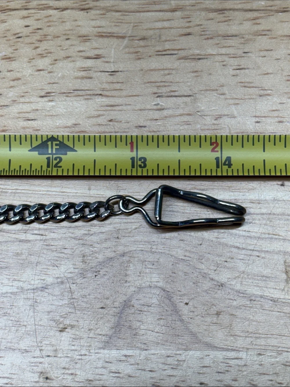 Men's Black Chain Wallet Clip - Stylish Pocket Accessory